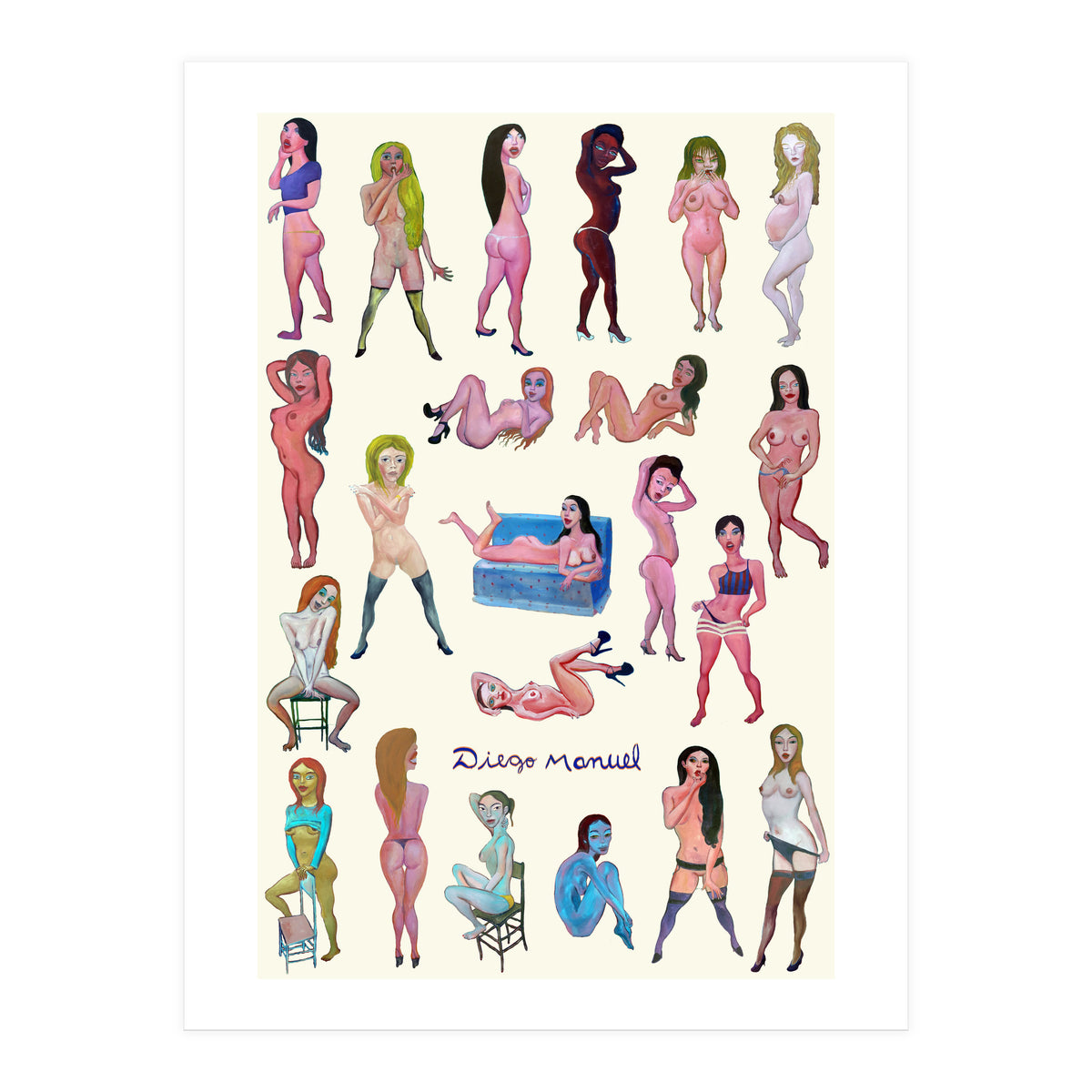 Chicas 1 (Print Only)