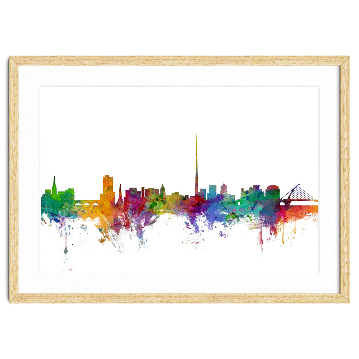 Dublin Ireland Skyline