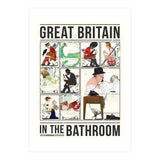 Great Britain in the Bath, Funny Bathroom Humour (Print Only) thumbnail