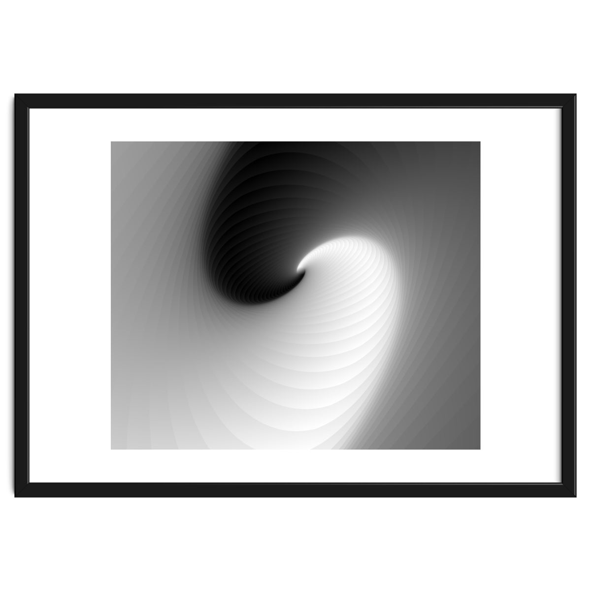 Abstract White & Black