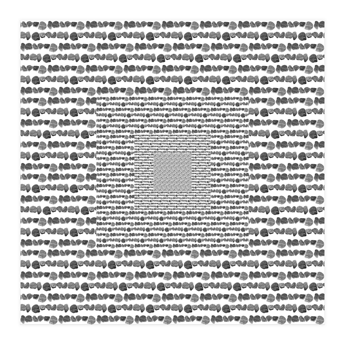 Squares with stones (Print Only)