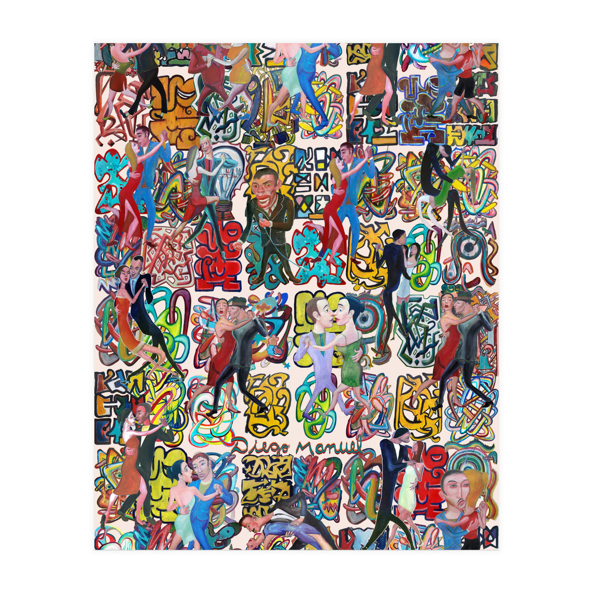 Tango And Graffitis 2 (Print Only)