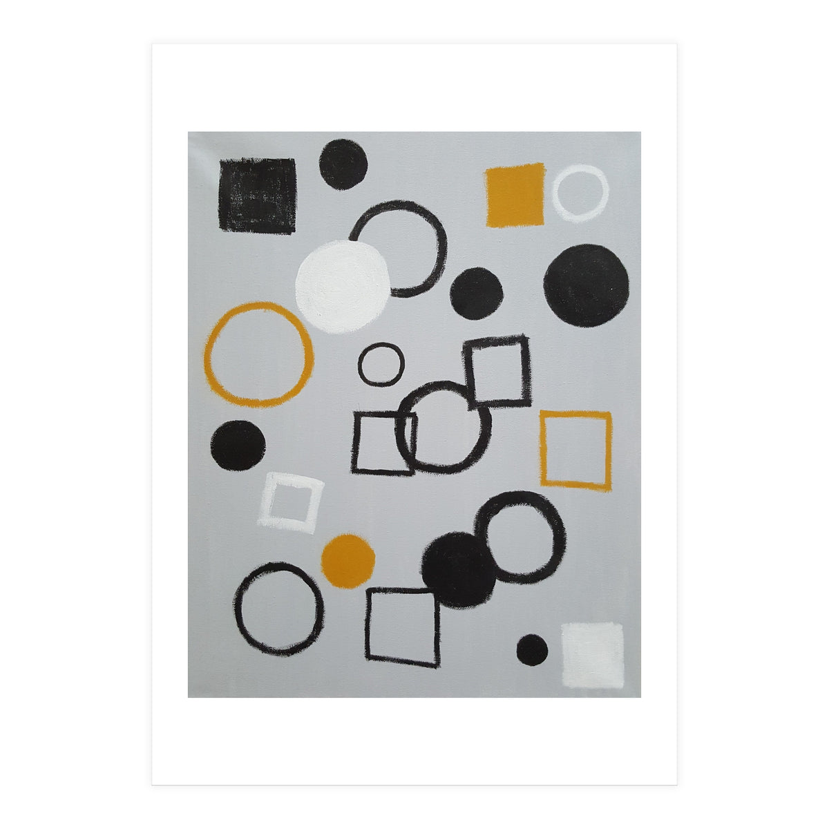 Squares And Circles 1 (Print Only)