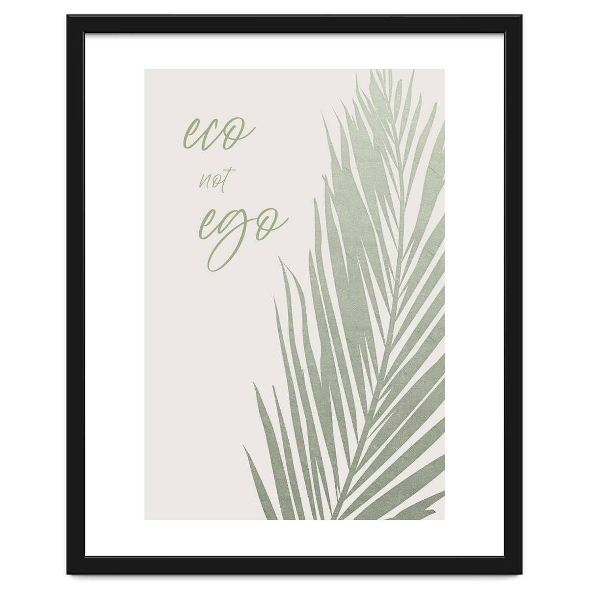 Eco not ego