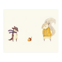 The Last Acorn Of Autumn (Print Only)
