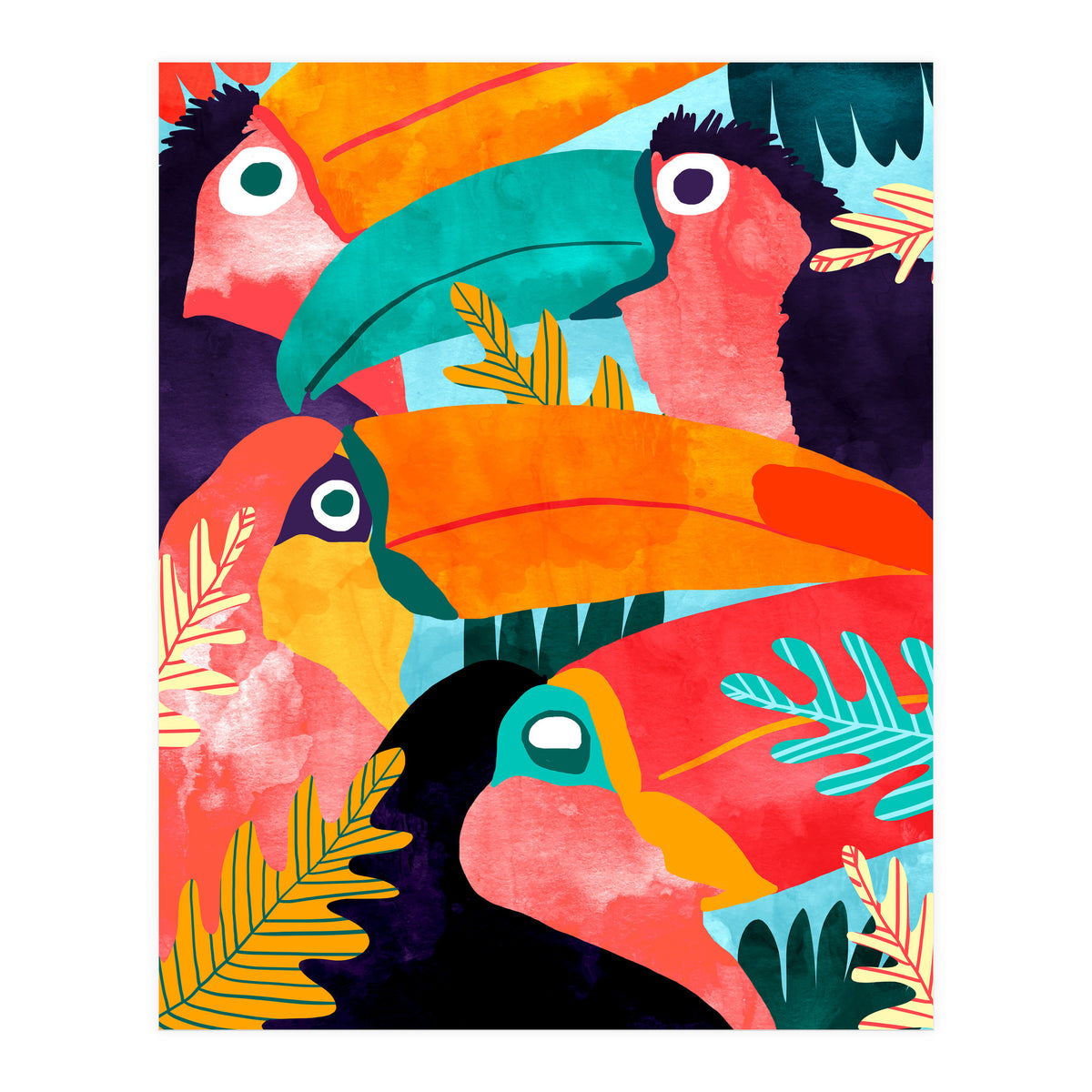 Toucan Flock (Print Only)