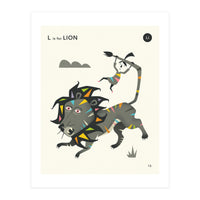L is for LION (Print Only)