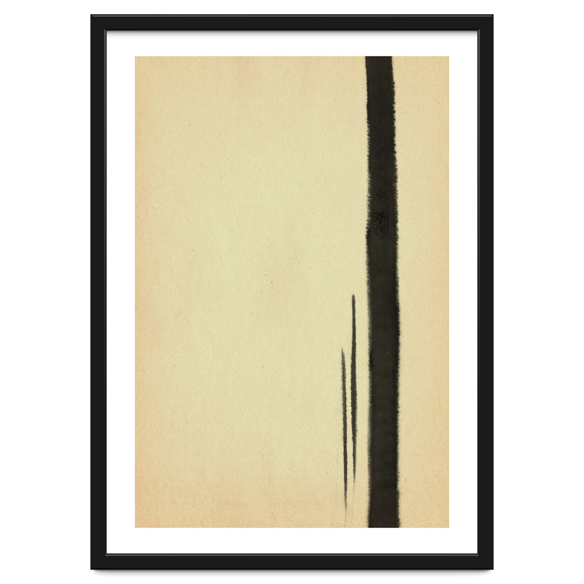 Minimalist black stripe