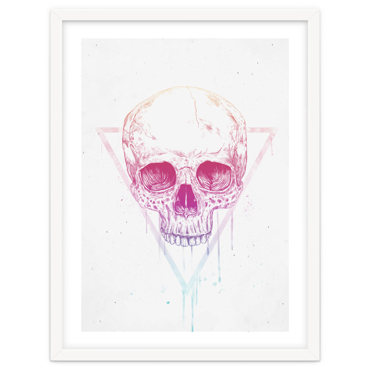 Skull In Triangle