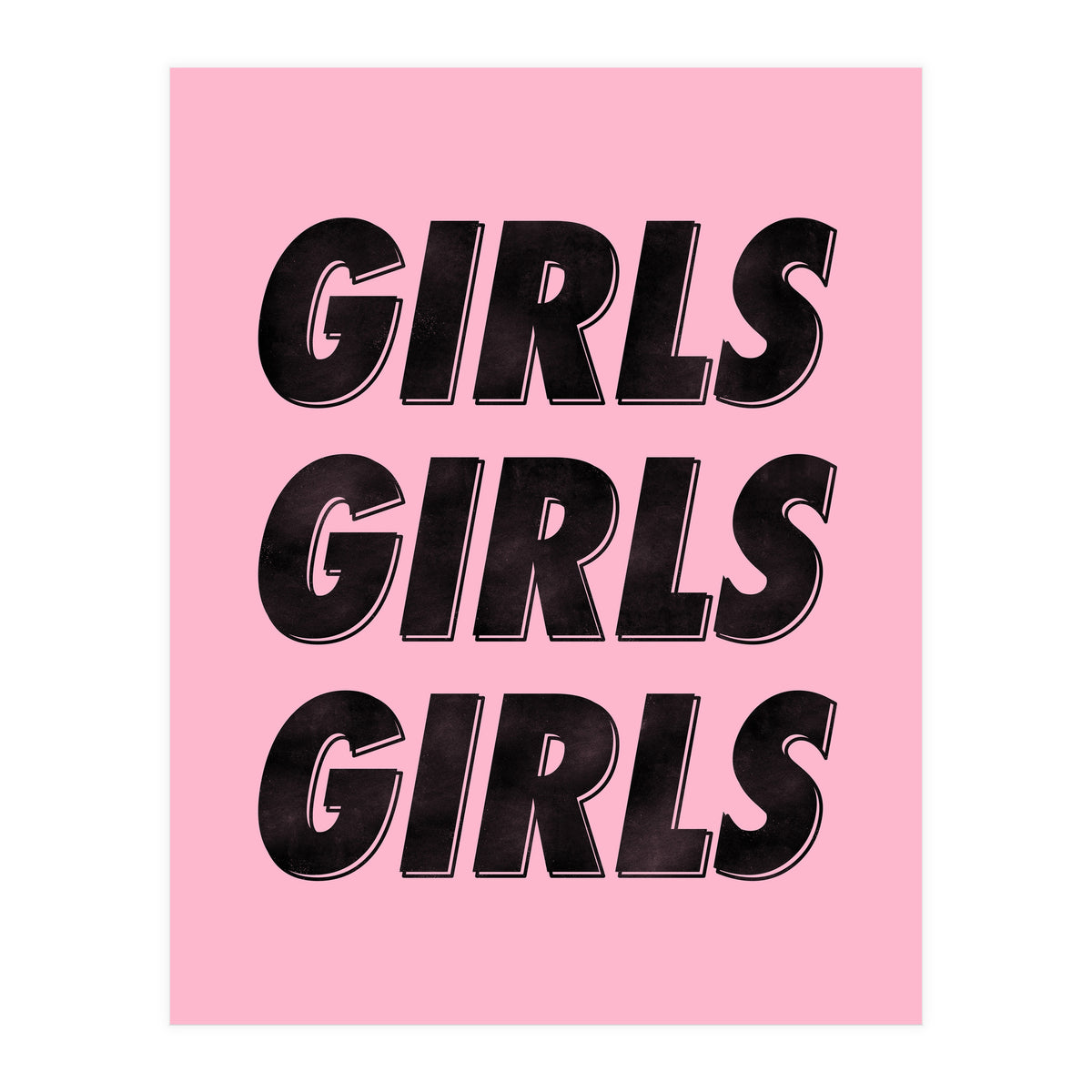 Girls Black (Print Only)