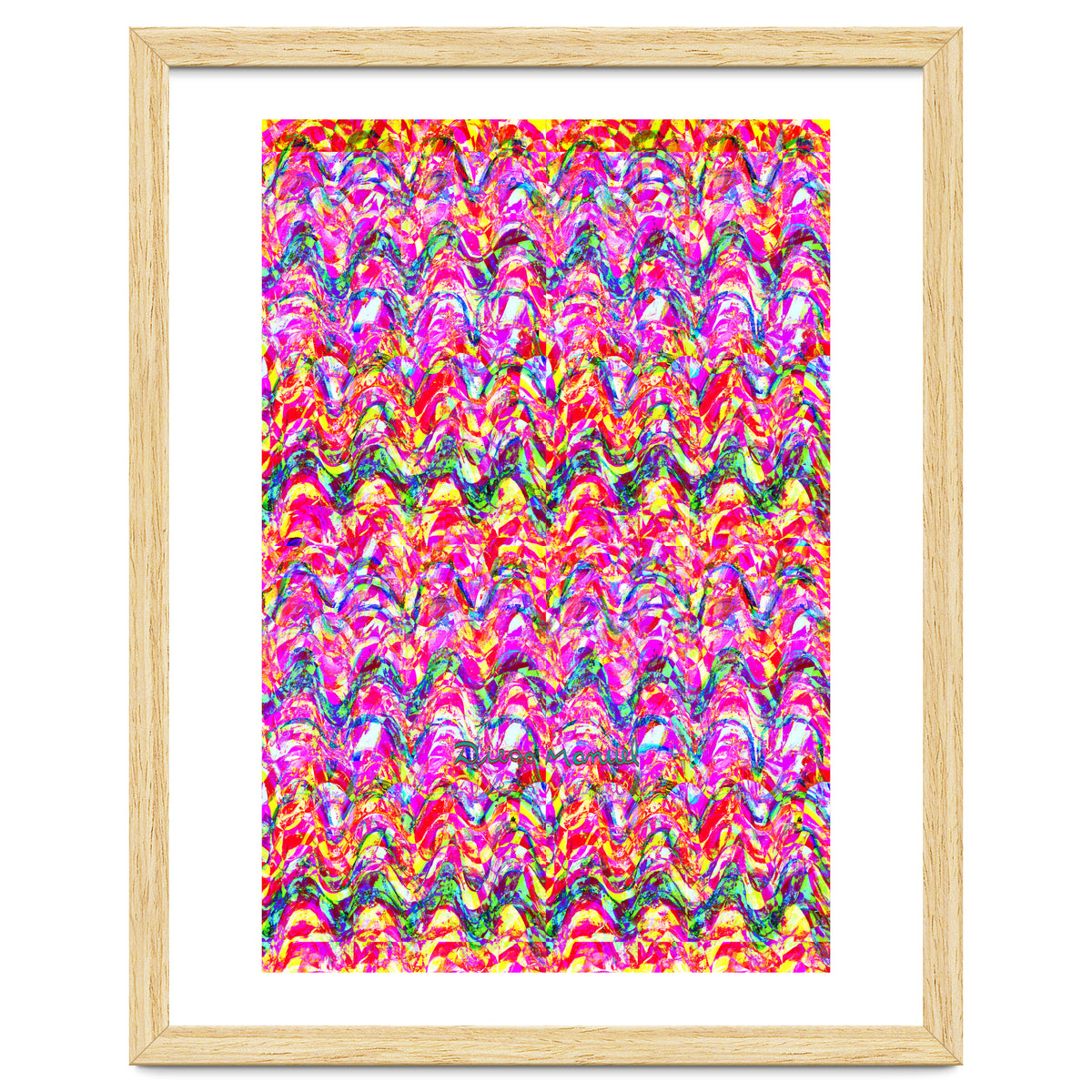 Pop abstract color full