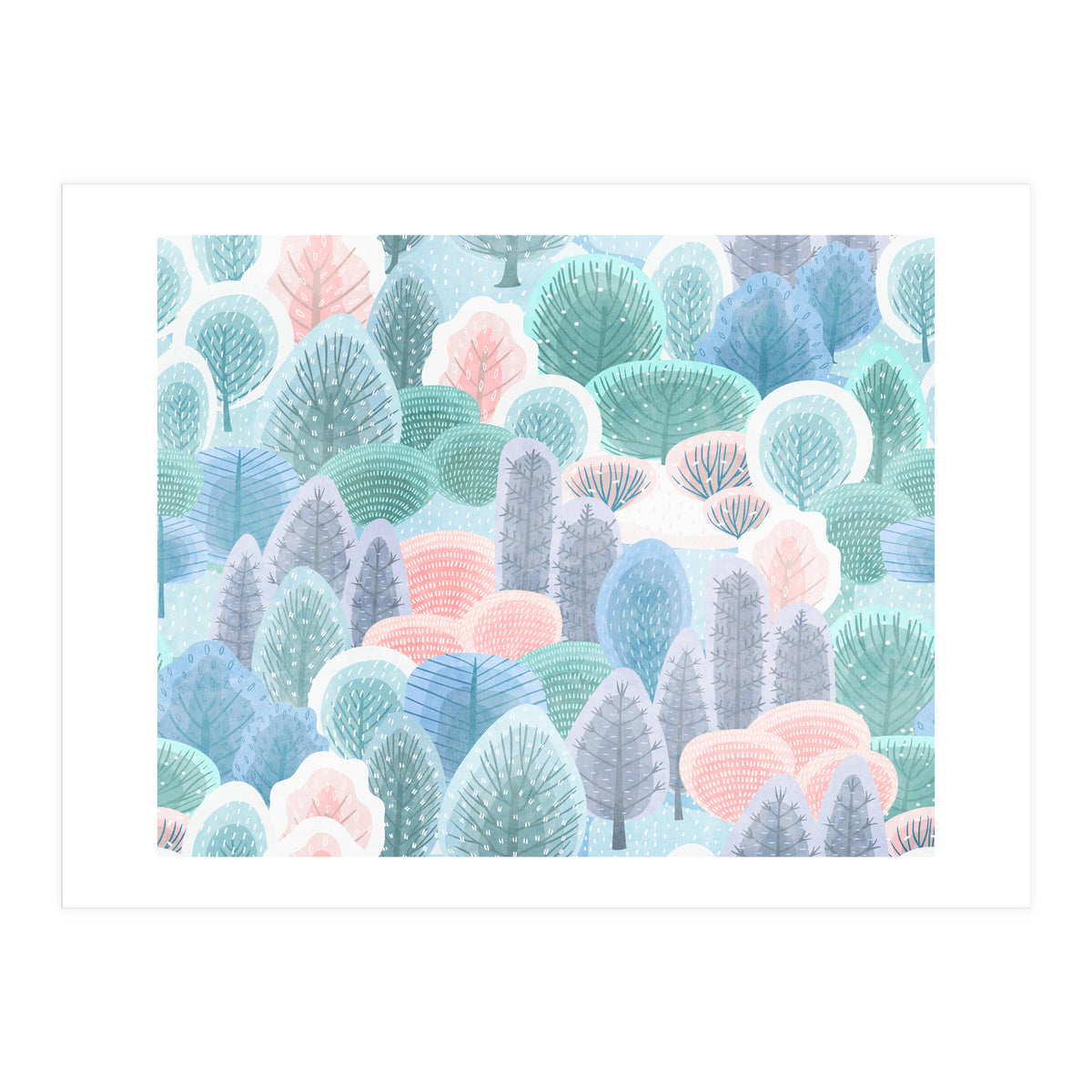 Happy Forest (Print Only)