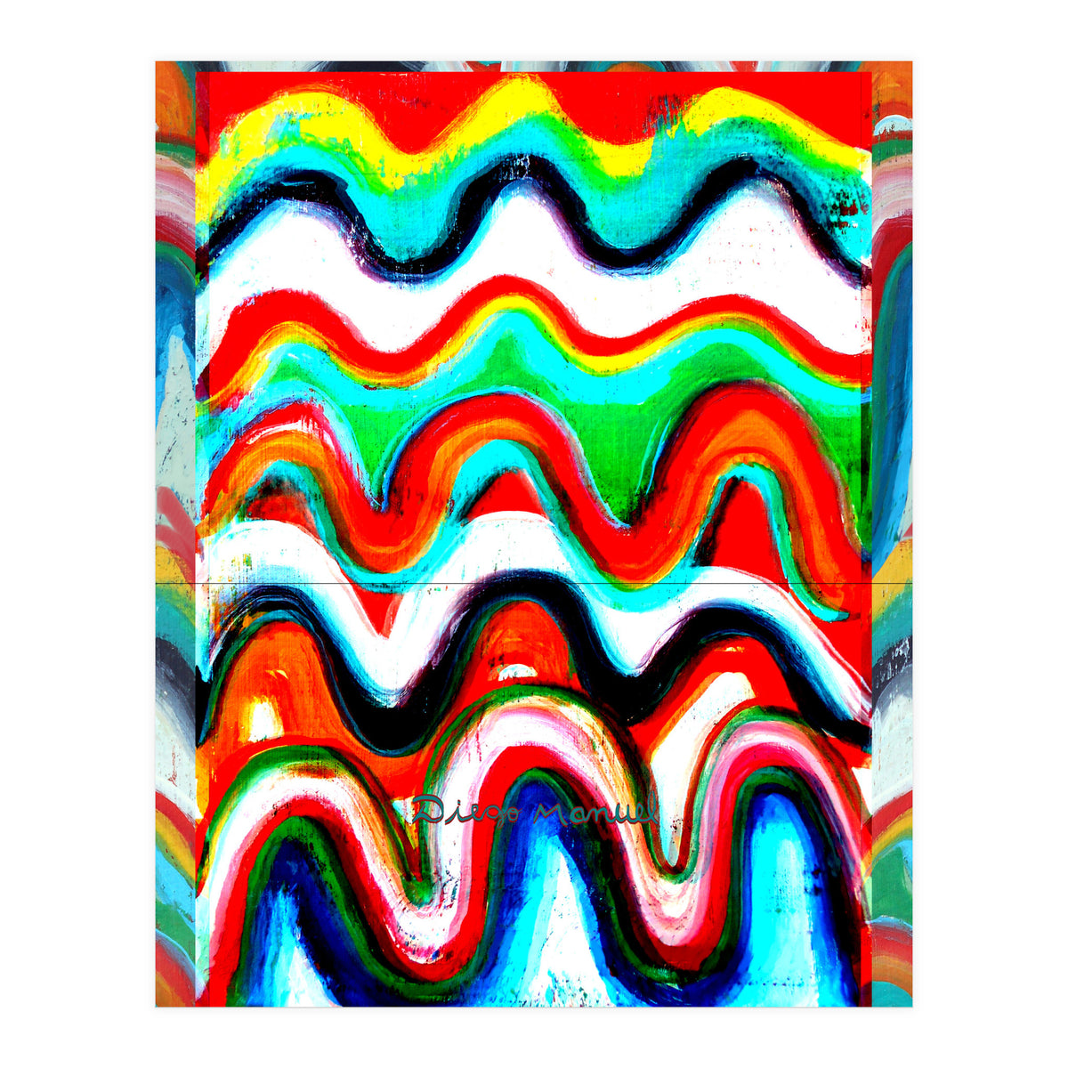 Pop Abstract A 3 (Print Only)