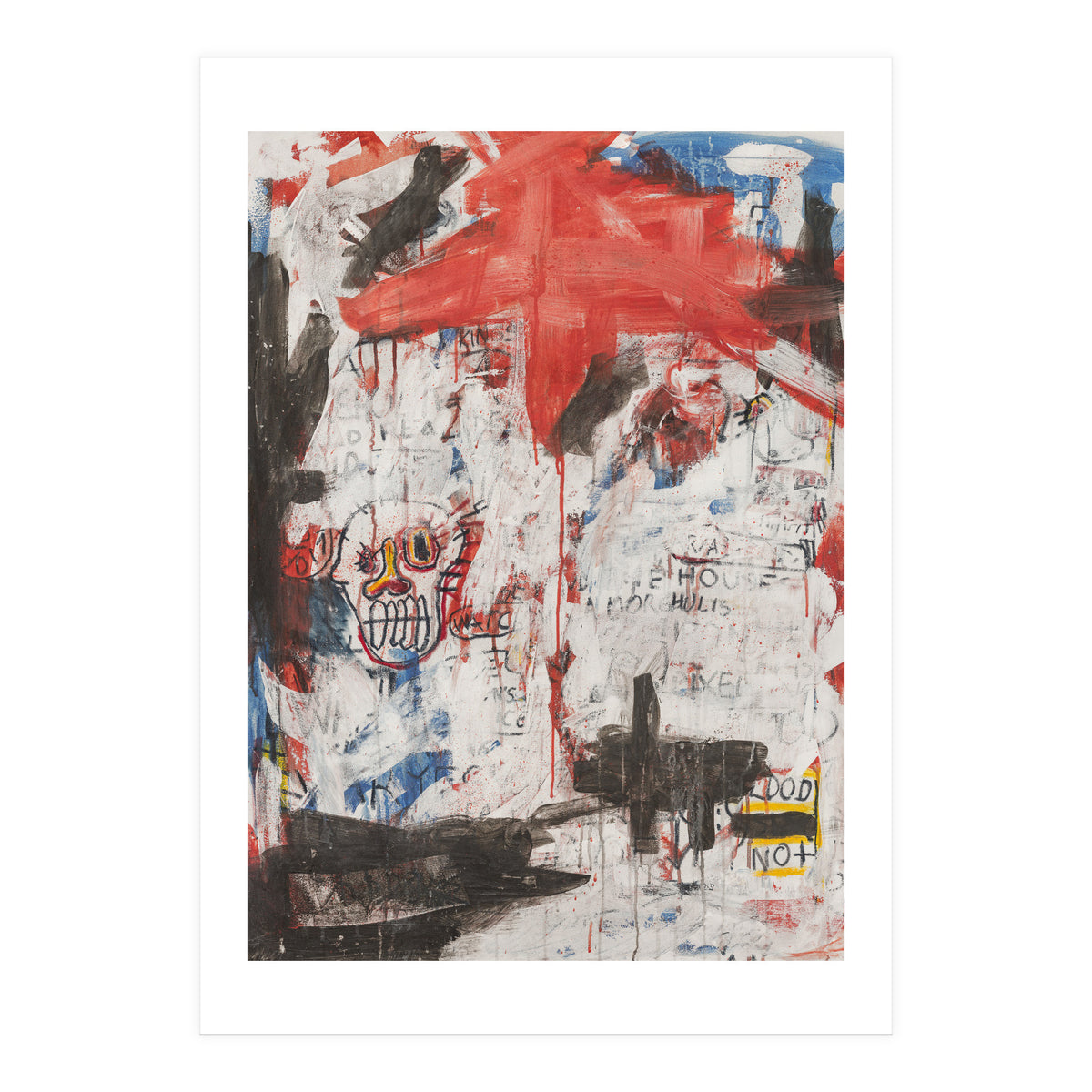 Snow Face Art (Print Only)