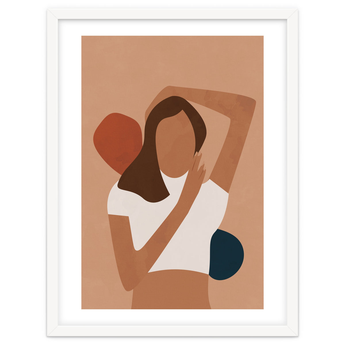 Boho Woman EarthyTones