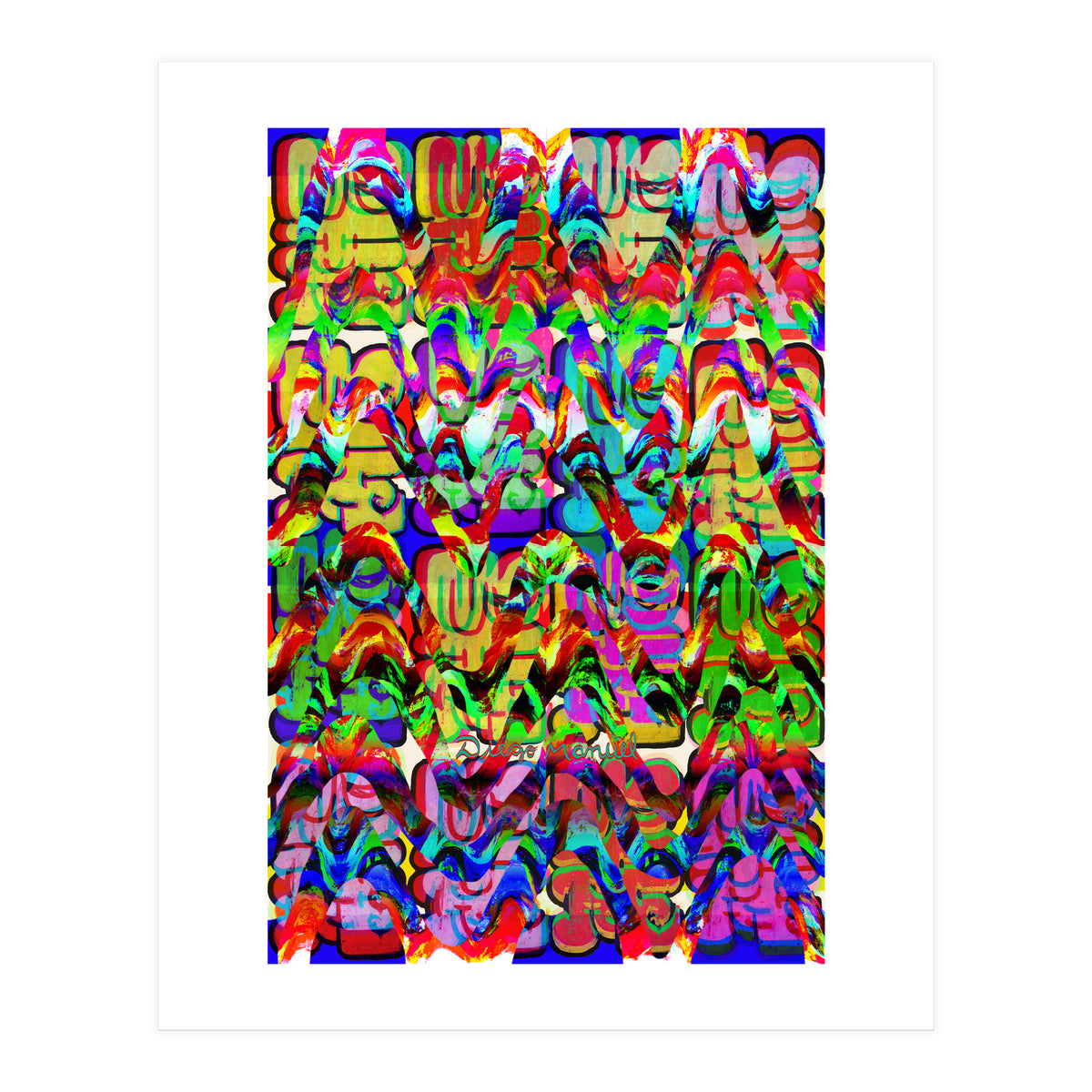 New Graffiti B 27 (Print Only)