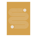 Mid-Century Modern No.20 - Woodblock Print (Print Only) thumbnail