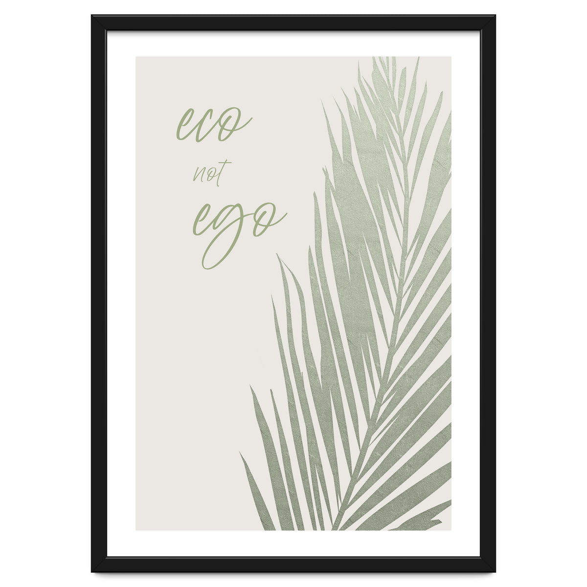 Eco not ego