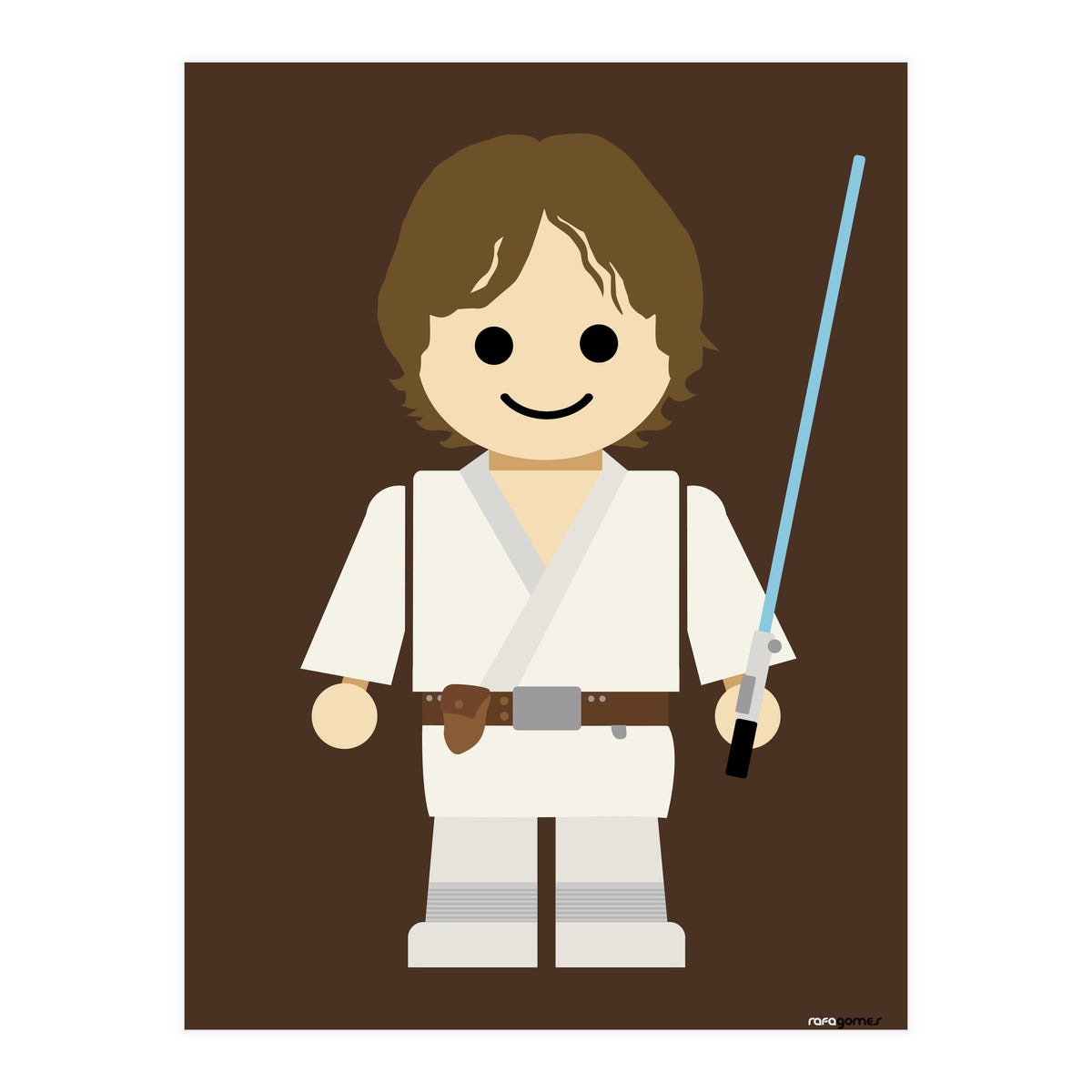 Luke Skywalker Toy (Print Only)