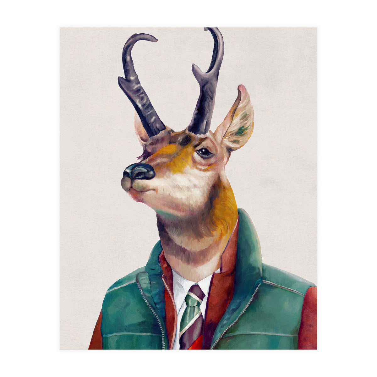 Pronghorn Deer (Print Only)