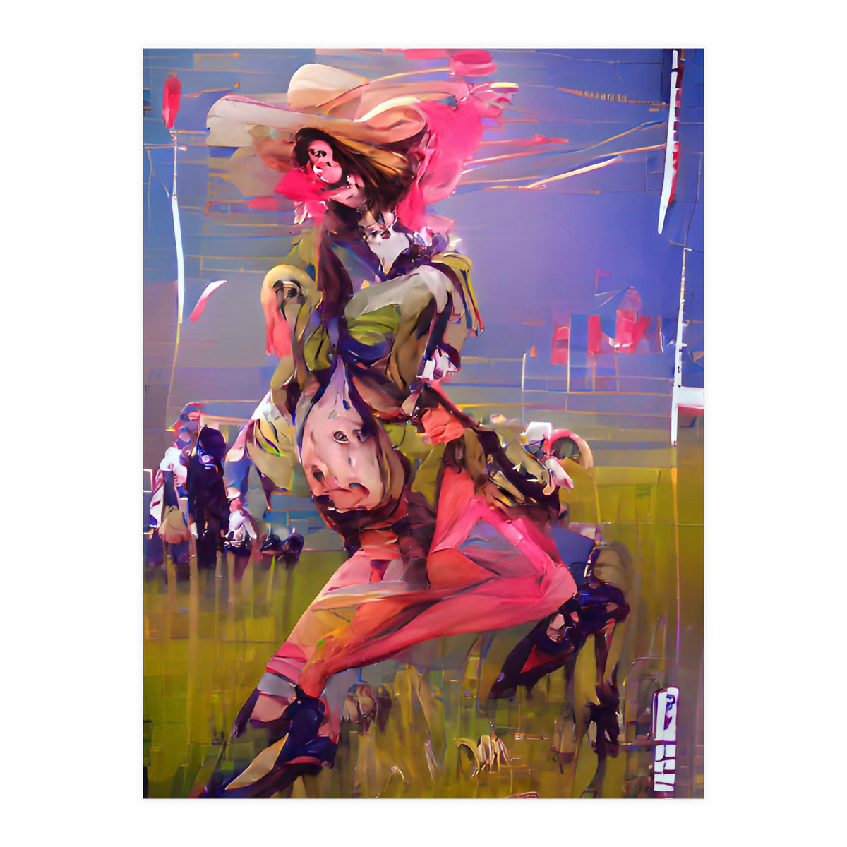 She's a maniac no1 (Print Only)