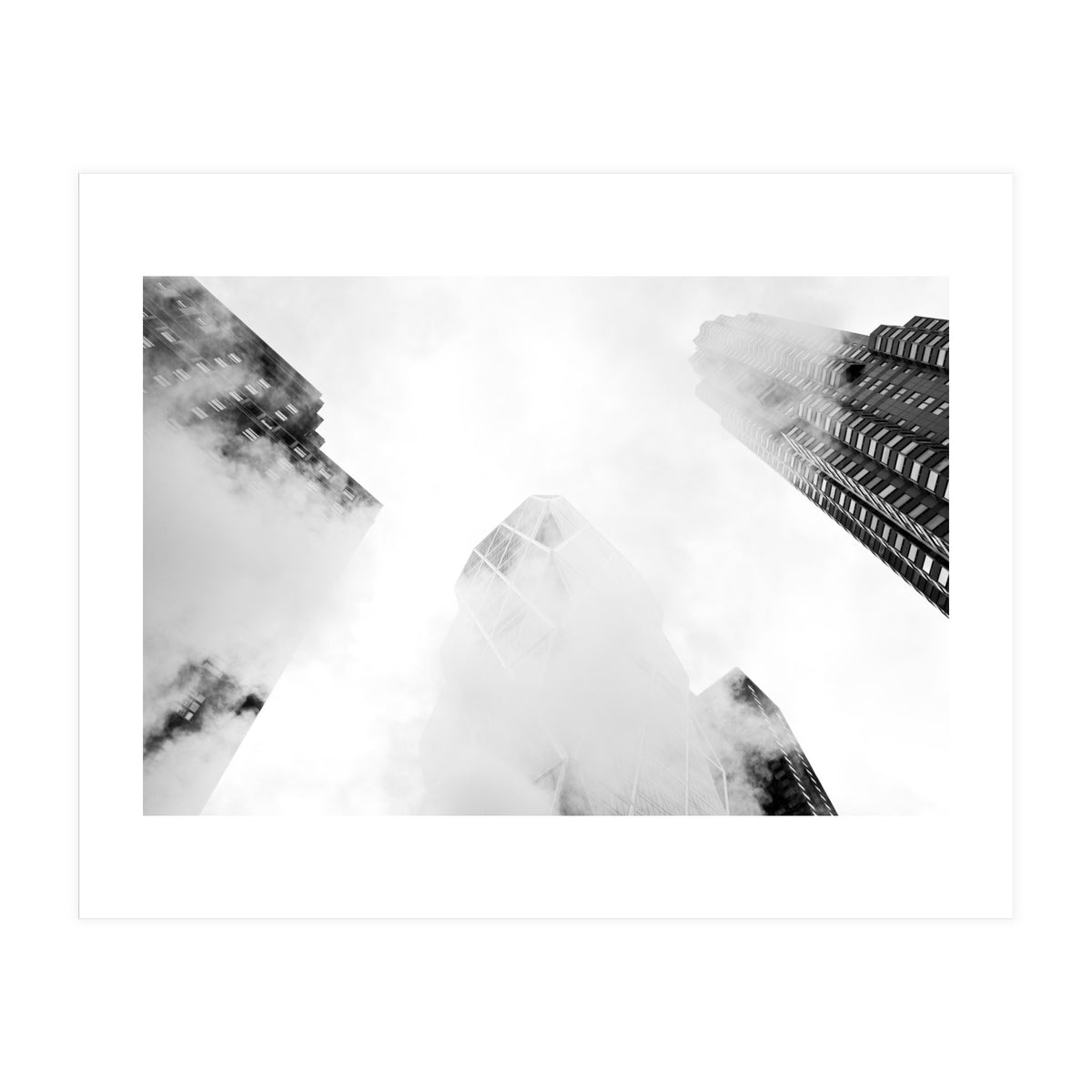 New York In Clouds (Print Only)