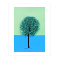 Tree in the snow  (Print Only)