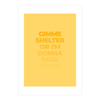 I'm Gonna Fade Away (Print Only)