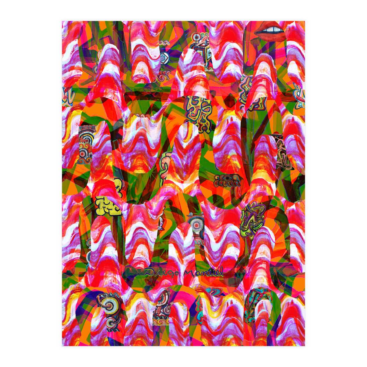 Pop Abstract 14 (Print Only)