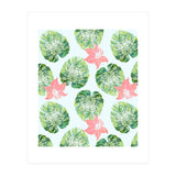 Monstera + Pink (Print Only) thumbnail