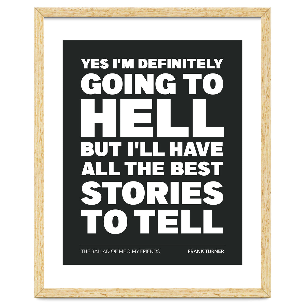 Frank Turner - The Ballad Of Me & My Friends