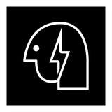Head Lightning_Black (Print Only) thumbnail
