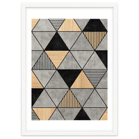 Concrete and Wood Triangles 2