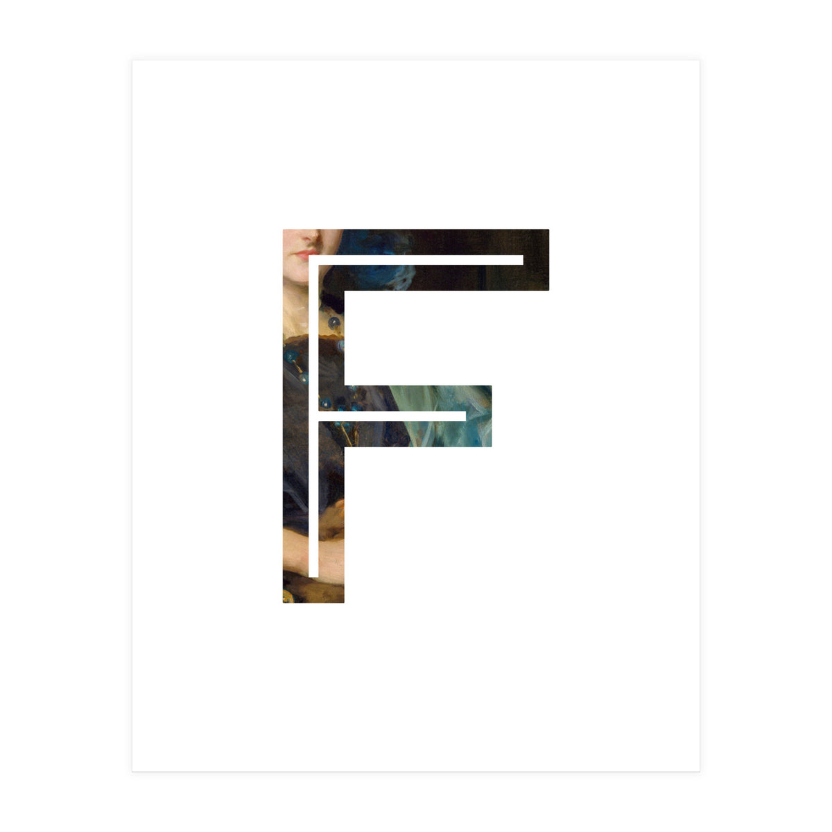 Letter F - (Impress) (Print Only)