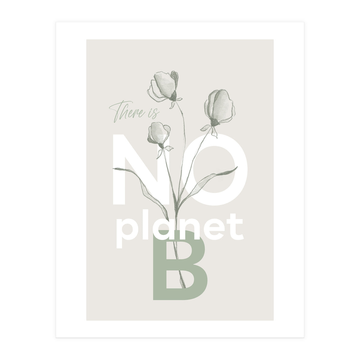 There is no planet B (Print Only)