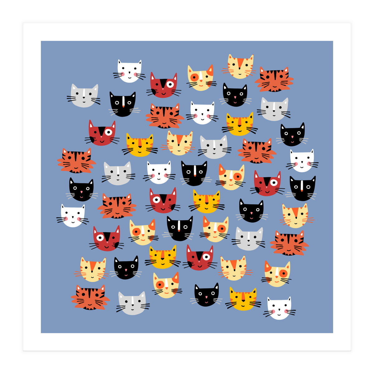 Multiple Cats (Print Only)