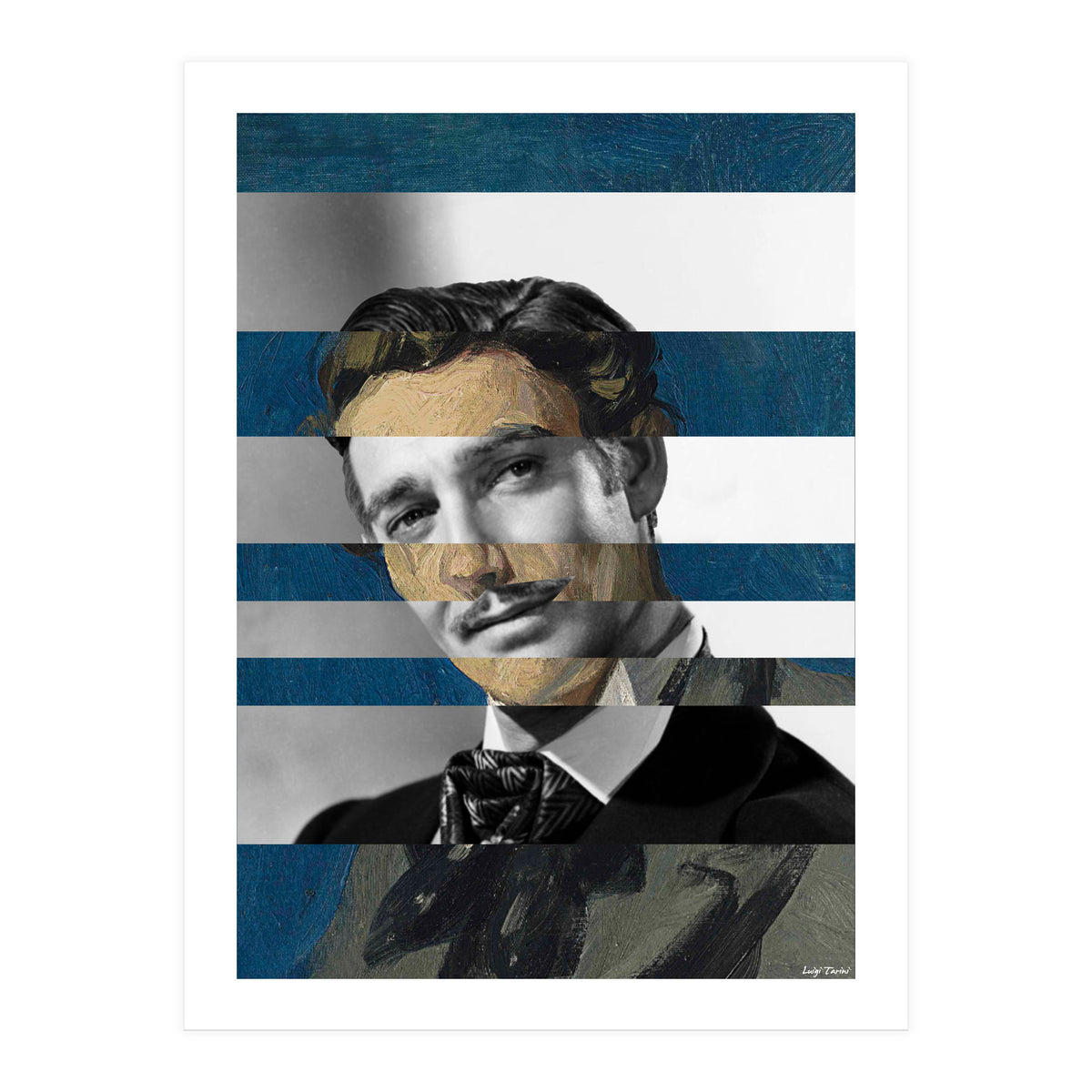 Picasso's Portrait Of Renart & Clark Gable (Print Only)