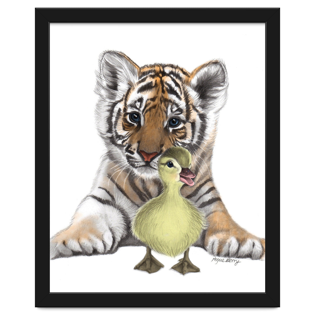 Tiger and Duck