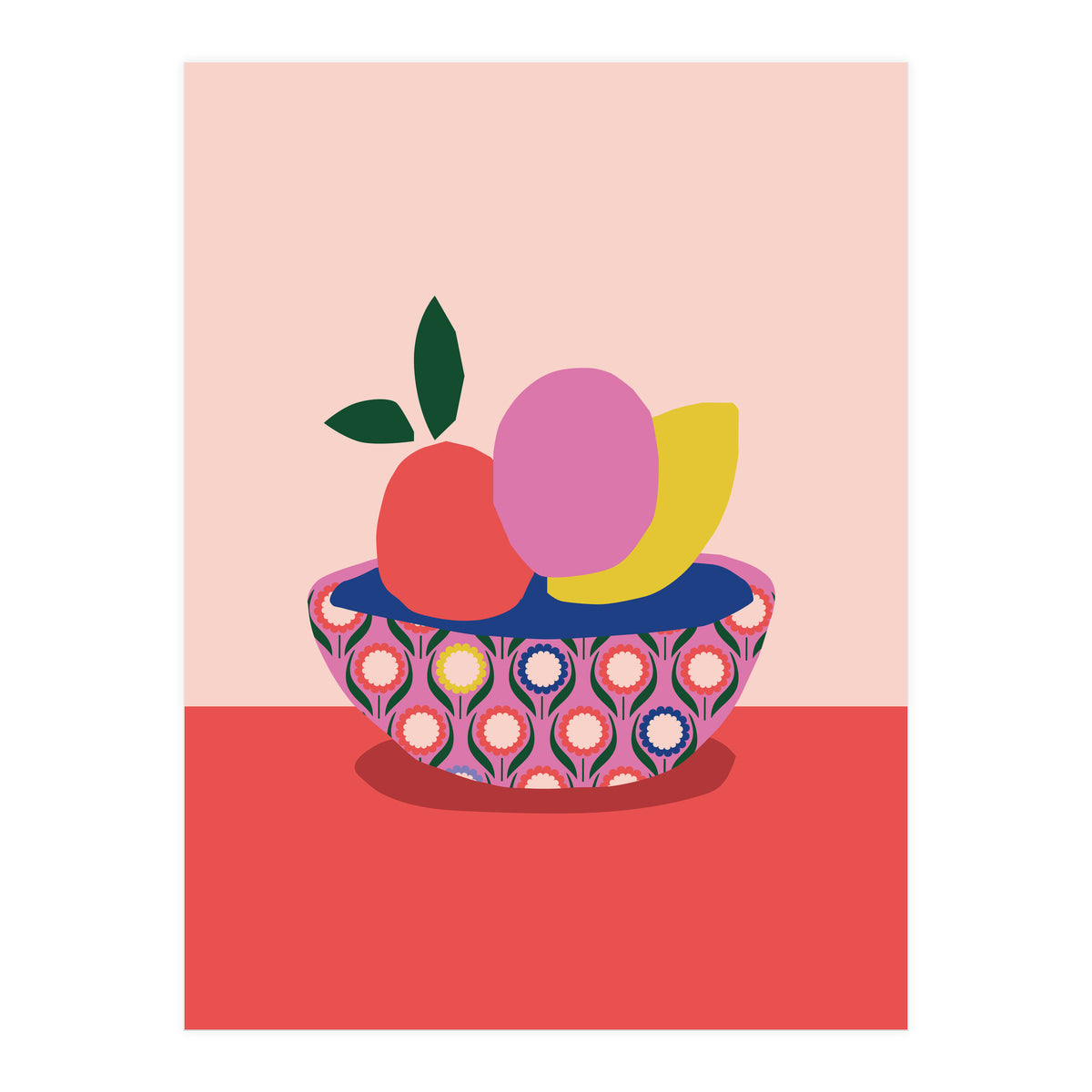 Fruits In Basket Rgb  (Print Only)