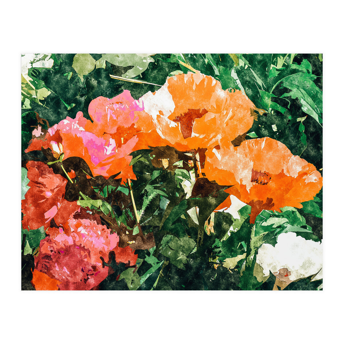 Blossoming Florals (Print Only)