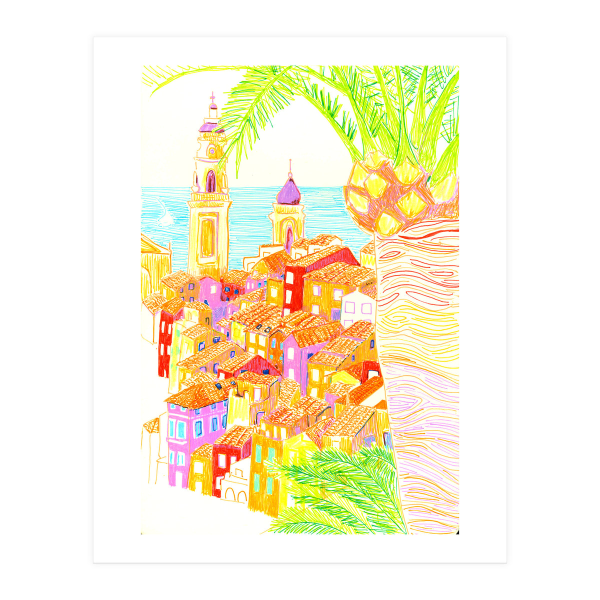 Provence Menton (Print Only)