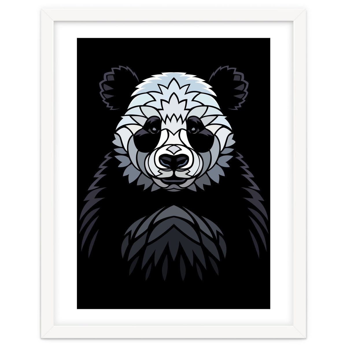 Tribal frontal Panda