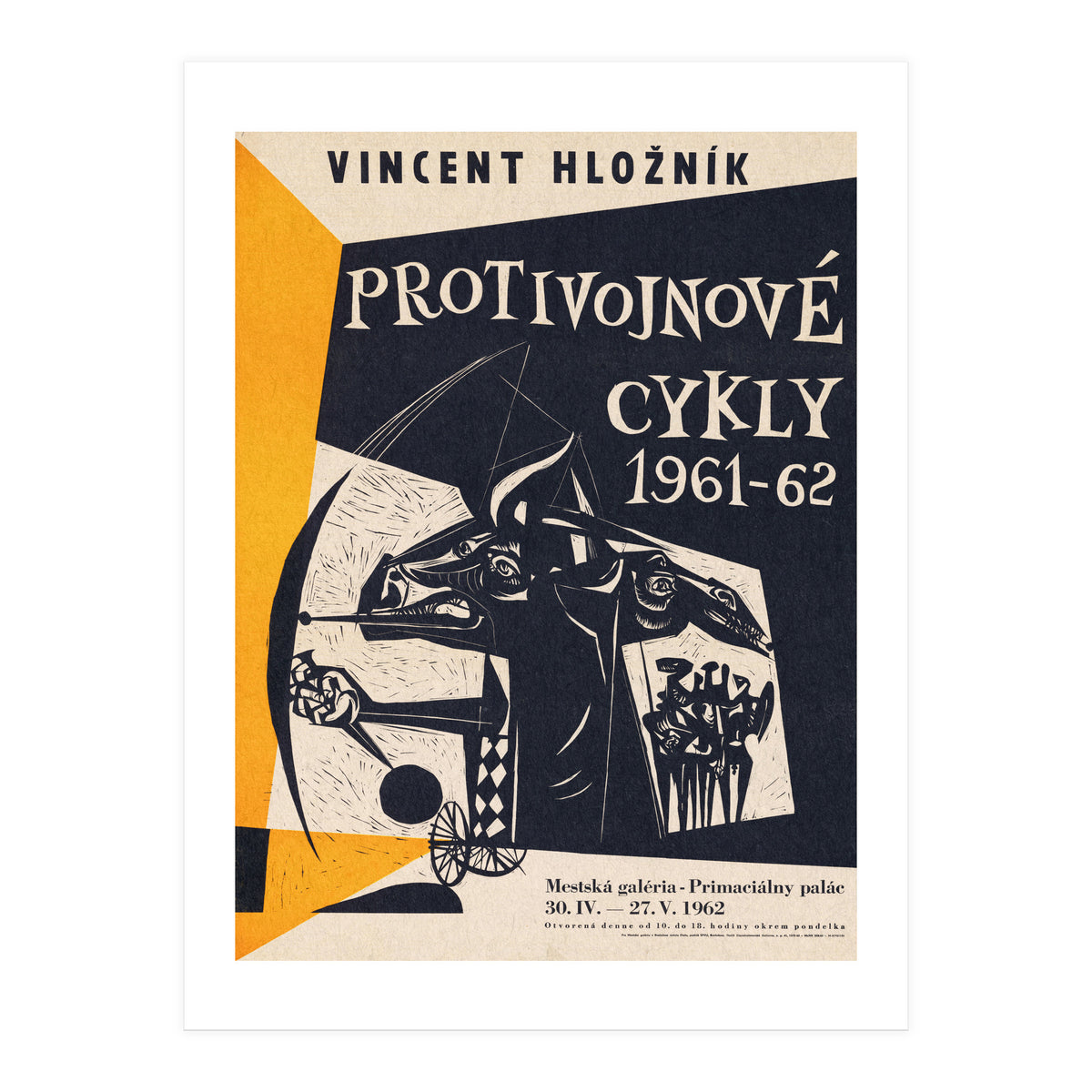 Vincent Hložník Anti War Exhibition (Print Only)