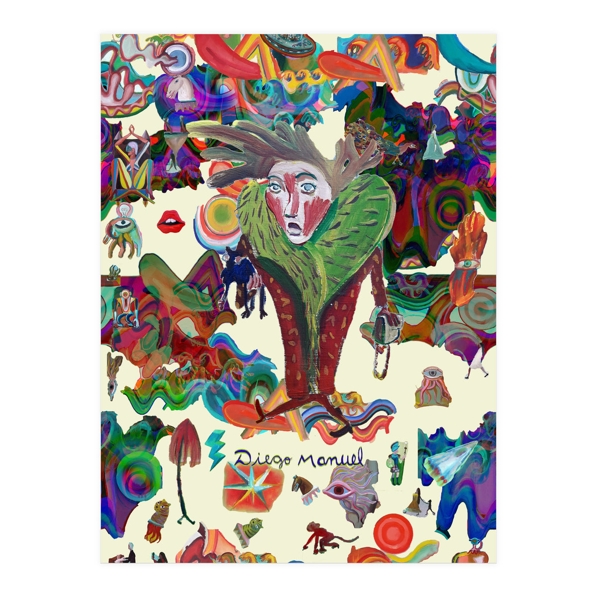 Graffitis 2021 Tapiz 59 B (Print Only)