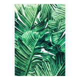 Tropical State of Mind | Watercolor Palm Banana Leaves Painting | Botanical Jungle Bohemian Plants (Print Only) thumbnail