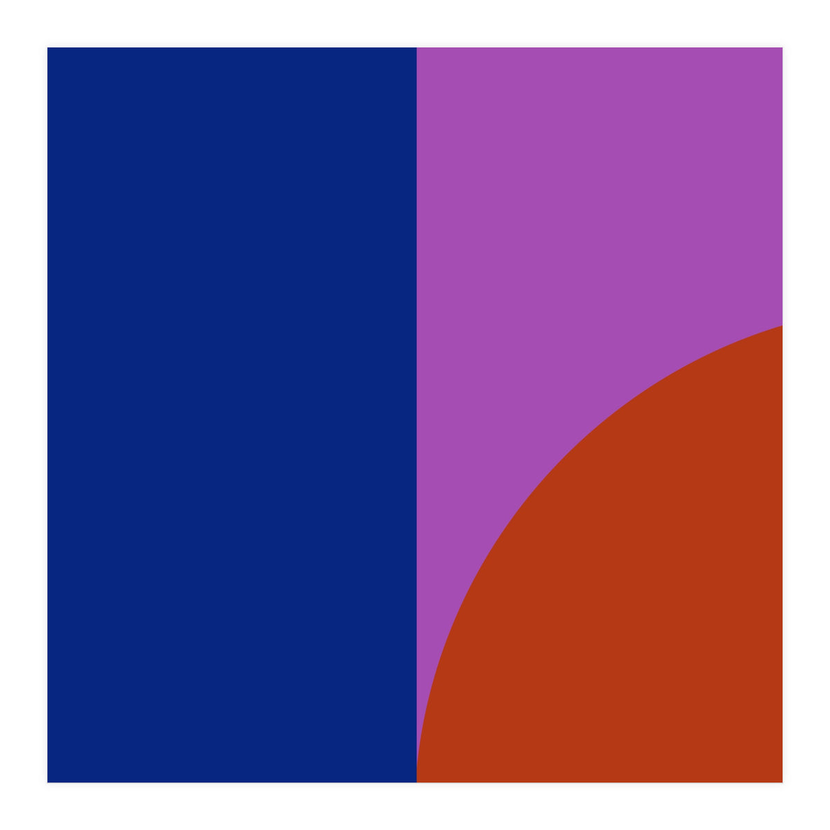 Sunset at sea | abstract modern (Print Only)