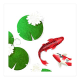 Watercolor Koi Fish Background (Print Only) thumbnail
