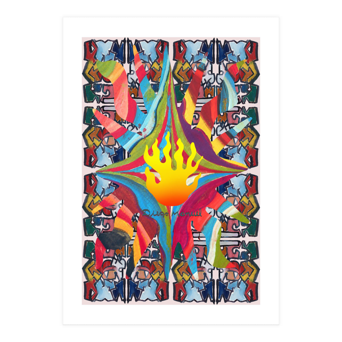 Fuego Y Graffiti 49 (Print Only)