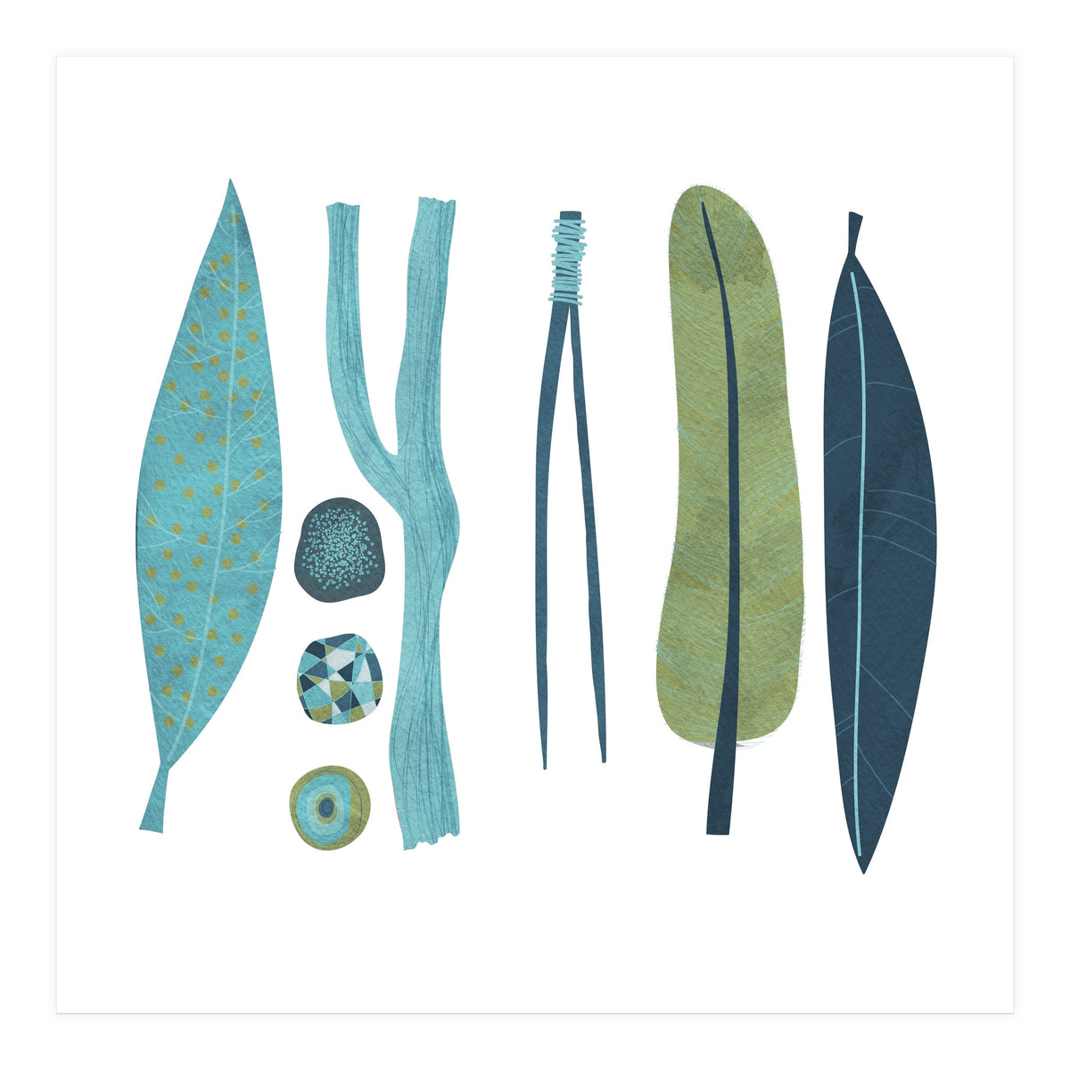 Sticks And Stones (Print Only)