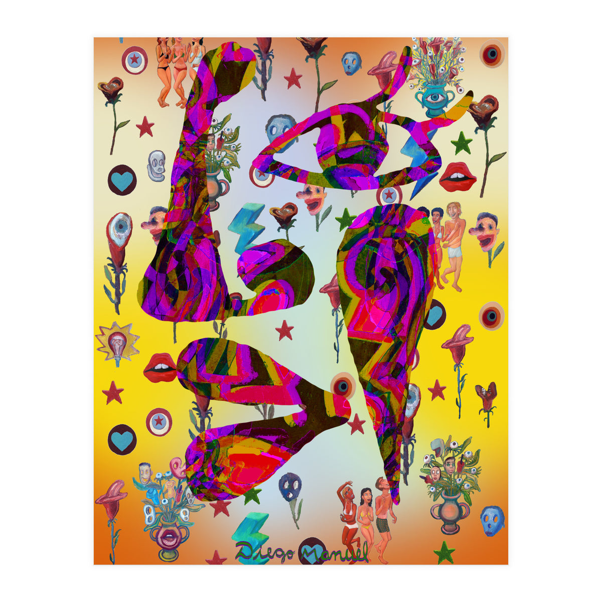 Graffiti Digital 12 2022 B 8 (Print Only)